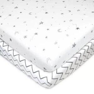 TL Care 2pk Fitted Mini Crib Sheets (Portable / Mini Crib / Changing Pad) NEW!!!